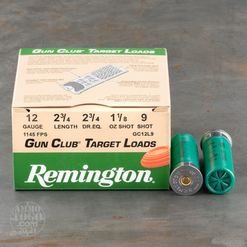 Remington Gun Club Target Loads