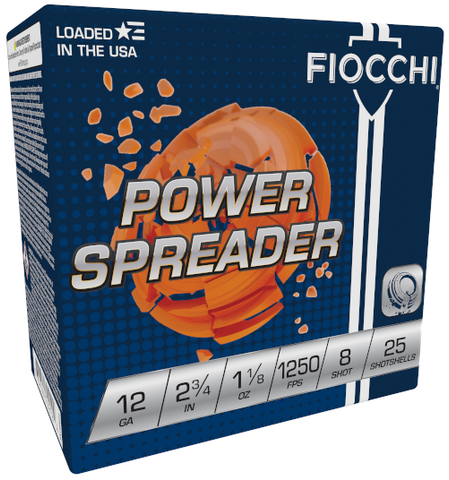 Fiocchi Exacta Target Loads, 12 Gauge, 2 3/4" Shell, 1 1/8 oz., 25 Rounds