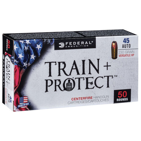 Federal Premium Train + Protect Handgun Ammunition, .45 ACP, 230-gr.