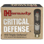 Hornady Critical Defense 410 Triple Defense Cartridges