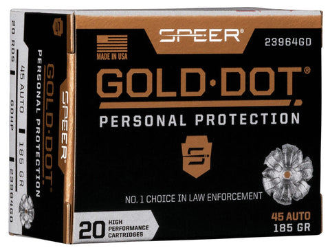 Gold Dot Handgun Personal Protection 45 Auto